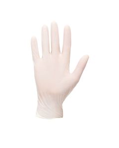 A910 Gepoederde Latex Disposable handschoenen White M