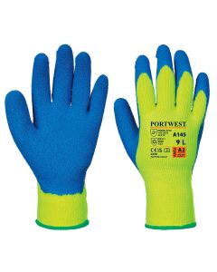 A145 Cold Grip Handschoen Yellow/Blue L