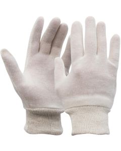 Interlock handschoen, herenmaat met manchet (325 grams)