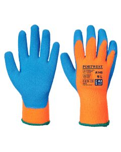 A145 Cold Grip Handschoen Orange/Blue M