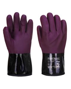 AP90 Chemtherm Handschoen Purple/Black M