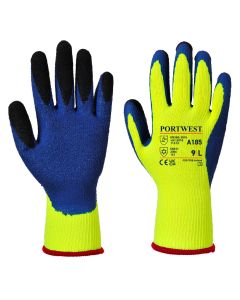 A185 Duo-Therm Handschoen Yellow/Blue L