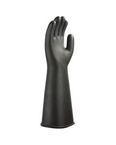 A802 Zwaargewicht latex handschoen Black XL